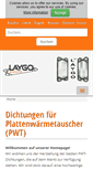 Mobile Screenshot of laygo-dichtungen.de